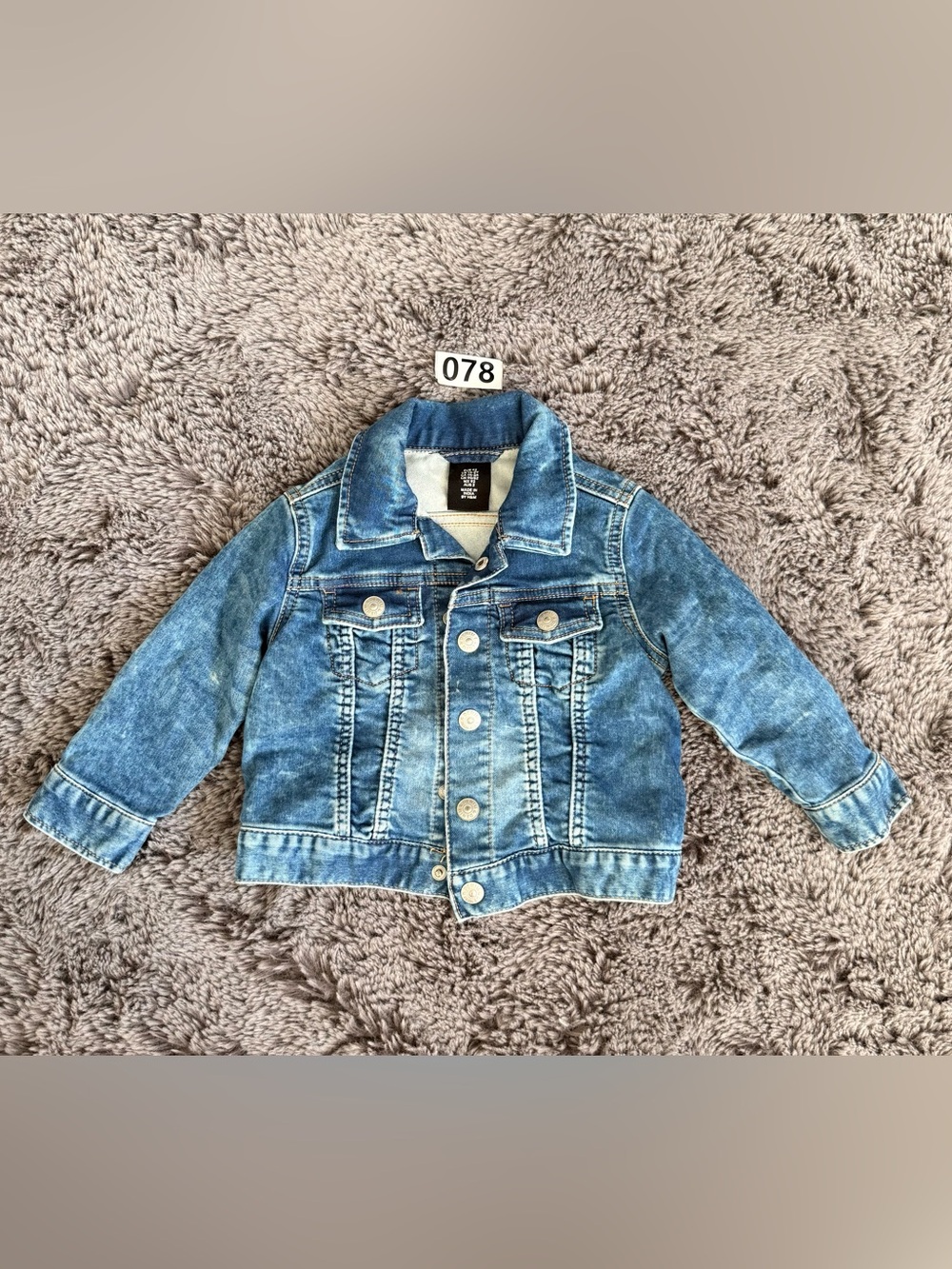H&M Light Blue Kids Denim Jacket